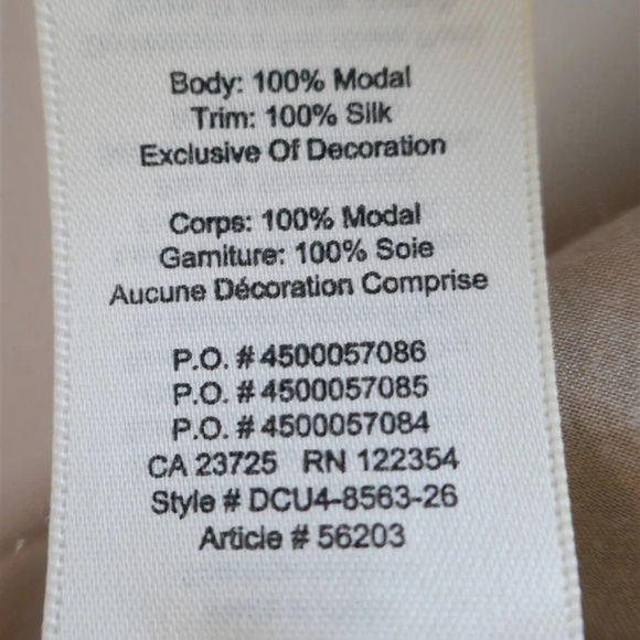 Aritzia Wilfred Allier Embroidered Swing Dress Blush Beige Modal+Silk Lined - Picture 5 of 7